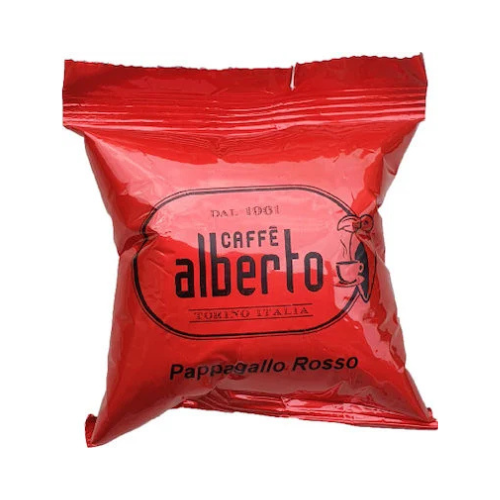 Alberto Caffe Espresso Ese Pods Pappagallo Rosso 1τμχ